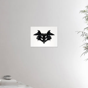 12x16 inches canvas depicting a Rorscharch drawing. Perfect for psychotherapists. From the Rorscharch collection.