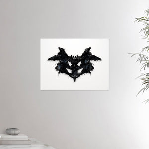 18x24 inches canvas depicting a Rorscharch drawing. Perfect for psychotherapists. From the Rorscharch collection.