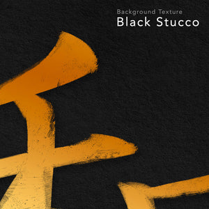 Absolute Calm - Black Stucco