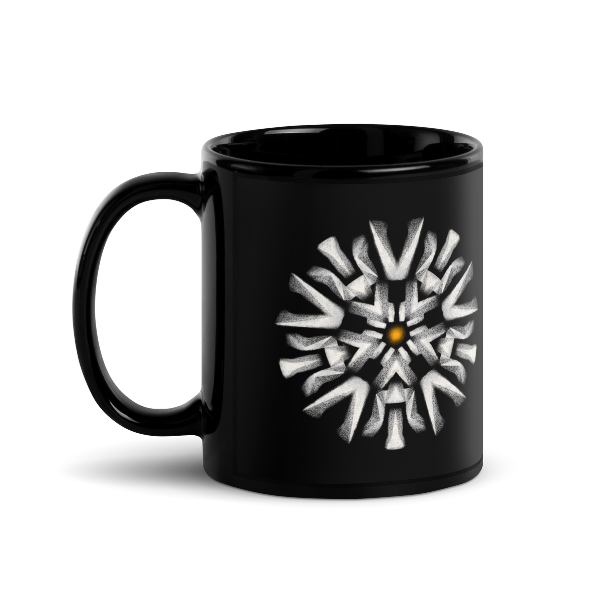 Black Glossy Mug