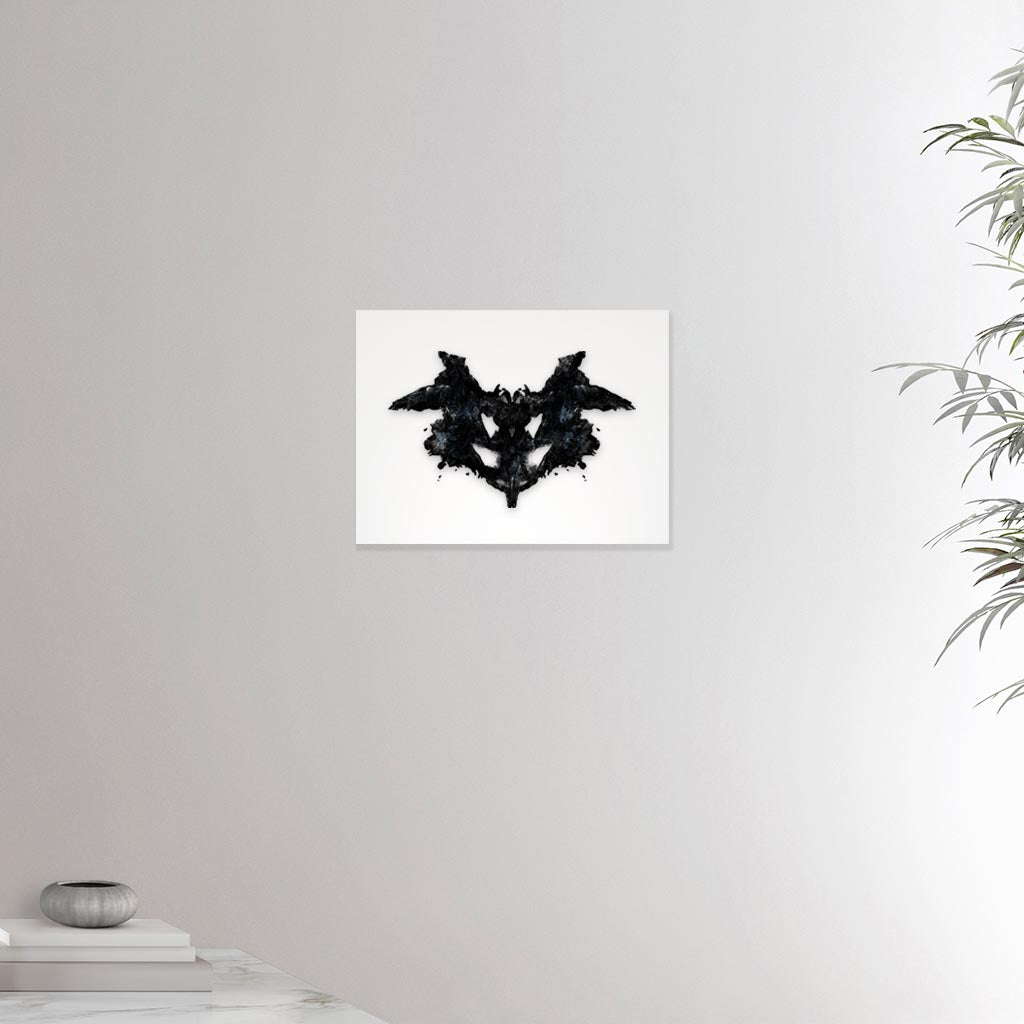 12x16 inches canvas depicting a Rorscharch drawing. Perfect for psychotherapists. From the Rorscharch  collection.