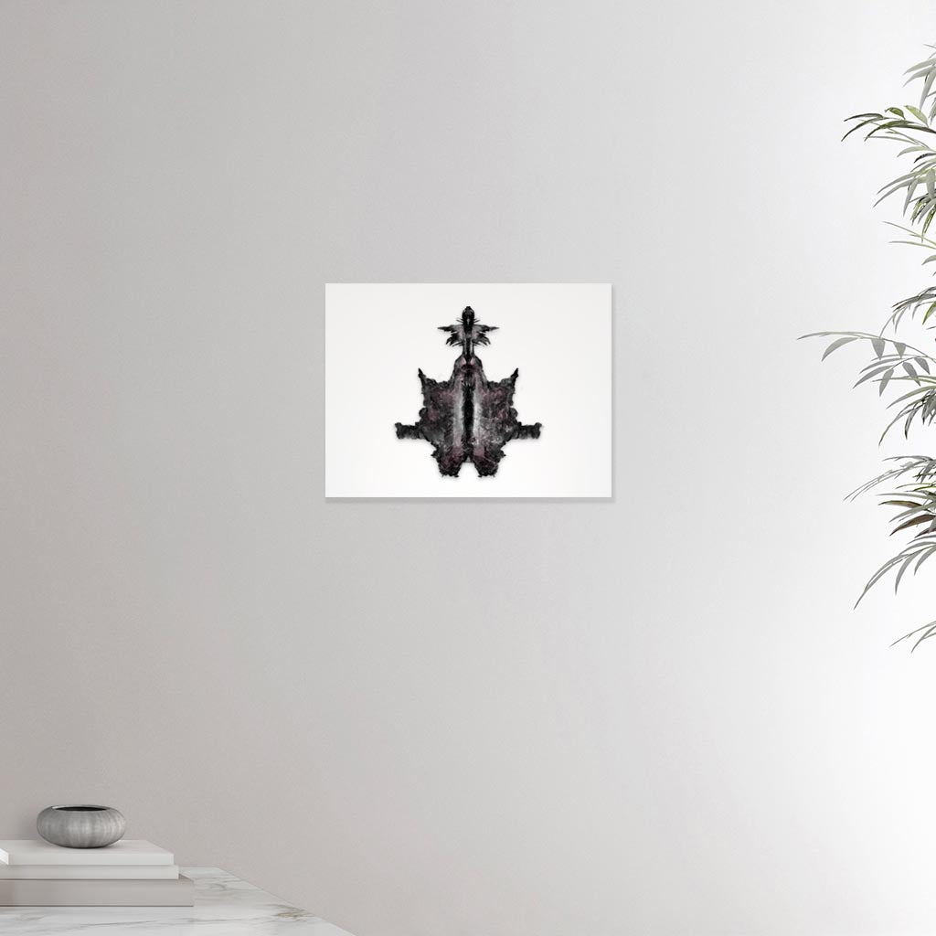 12x16 inches canvas depicting the sixth Rorscharch drawing. Perfect for psychotherapists. From the Rorscharch collection.